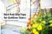 Antislip tape for outdoor stairs